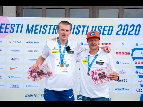 Eesti MV 10 000m jooksus, II etapp - Mehed