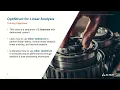 OptiStruct Linear Analysis 2022 2 - Overview
