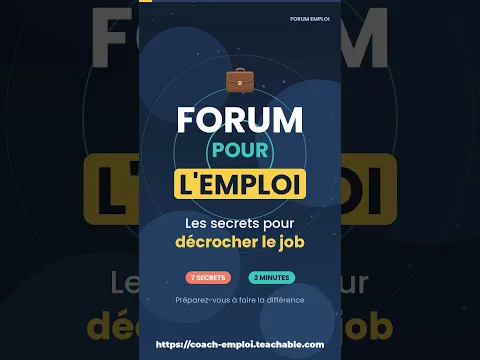 Forum emploi : comment faire une bonne impression et décrocher le job ? Les hacks opérationnels.
