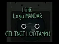 Download Lagu Lagu Mandar 🎵GILINGI LO'DIAMMU🎤🎬cover Anggara🎤Lirik LAGU