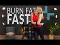FAT BURNING Beginner Stationary Bike Workout 20 Minute