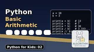 Python Basic Arithmetic Python for Kids 02