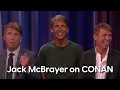 Jack McBrayer on CONAN - A Compilation