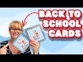 I Made Back-to-School Cards for FREE with My Cricut