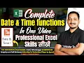 Date Time function in MS Excel Complete Excel Tutorial for Beginners Computer Tech Academy
