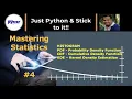 histogram of the probability distribution pdf and cdf of normal distribution PyCSR