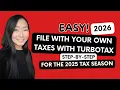 EASY File Online With TurboTax for Beginners 2025 Tax Season Tutorial in 2026