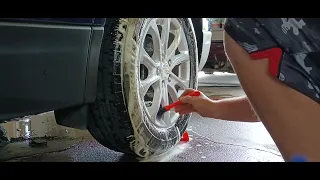 Pink Perfection is versatile for every part of the vehicle even wheels and tires