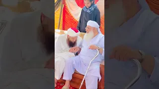 زینت المحدثین شیخ محمد ادریس صاحب اور فصیح اللسان مولانا عبد المتین جمالی صاحب                  دندنها