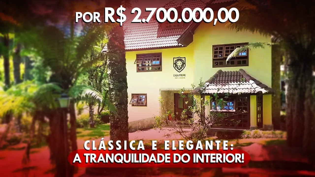 Video do Imóvel: Encante-se com a tranquilidade e beleza de Monte Verde: A casa dos seus sonhos aguarda por você!