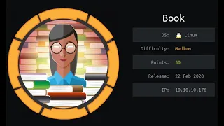 Hackthebox book walkthrough hackthebox book writeup