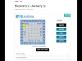 Solve Daily Numbrix 9 Puzzle 2024 ASMR