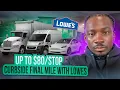 Up To Curbside Final Mile With Lowes