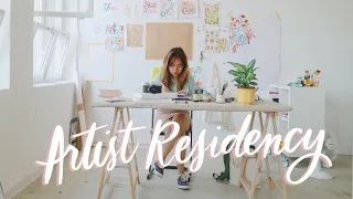 Day in the Life Artist Residency Abbey Sy