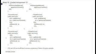 GRADED ASSIGNMENT SOLUTION OF Java WEEK 10 iitmadras