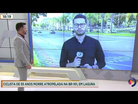 Ciclista de 55 anos morre atropelada na BR-101 em Laguna