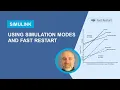 Using Accelerator Modes and Fast Restart for Faster Model Execution Simscape Electrical Modeling