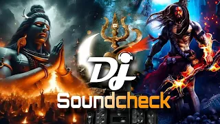 Sound testing New Shiv Hai Sundar Vs Kisi ko bhang ka nasha hai Hard Vibration Mix Competition Dj Sk