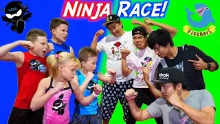 Download American Ninja Warrior vs Japan Ninja Warrior Race! MP3