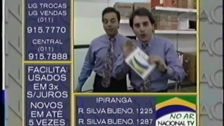 NACIONAL TV NO AR BOB GALEBE 22 05 1993
