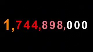 numbers 0 to 1 trillion with sounds