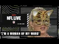 Laura Rutledge wears tiger mask on-air after losing LSU-Florida bet NFL Live