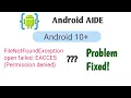 Android AIDE - Fixed