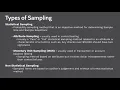 ch 8 lECTURE 3 Statistical and Non Statistical Sampling