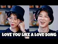 Download Lagu BTS JIMIN FMV~ Love You Like A Love Song 💝