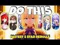 🆕️ FASTEST Way to REROLL in Honkai: Star Rail 2025! FULL WALKTHROUGH
