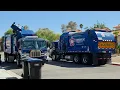 Download Lagu Republic Services: 3 Peterbilt 520 Heil Python Garbage Trucks Hauling on Saturday Trash and Recycle!