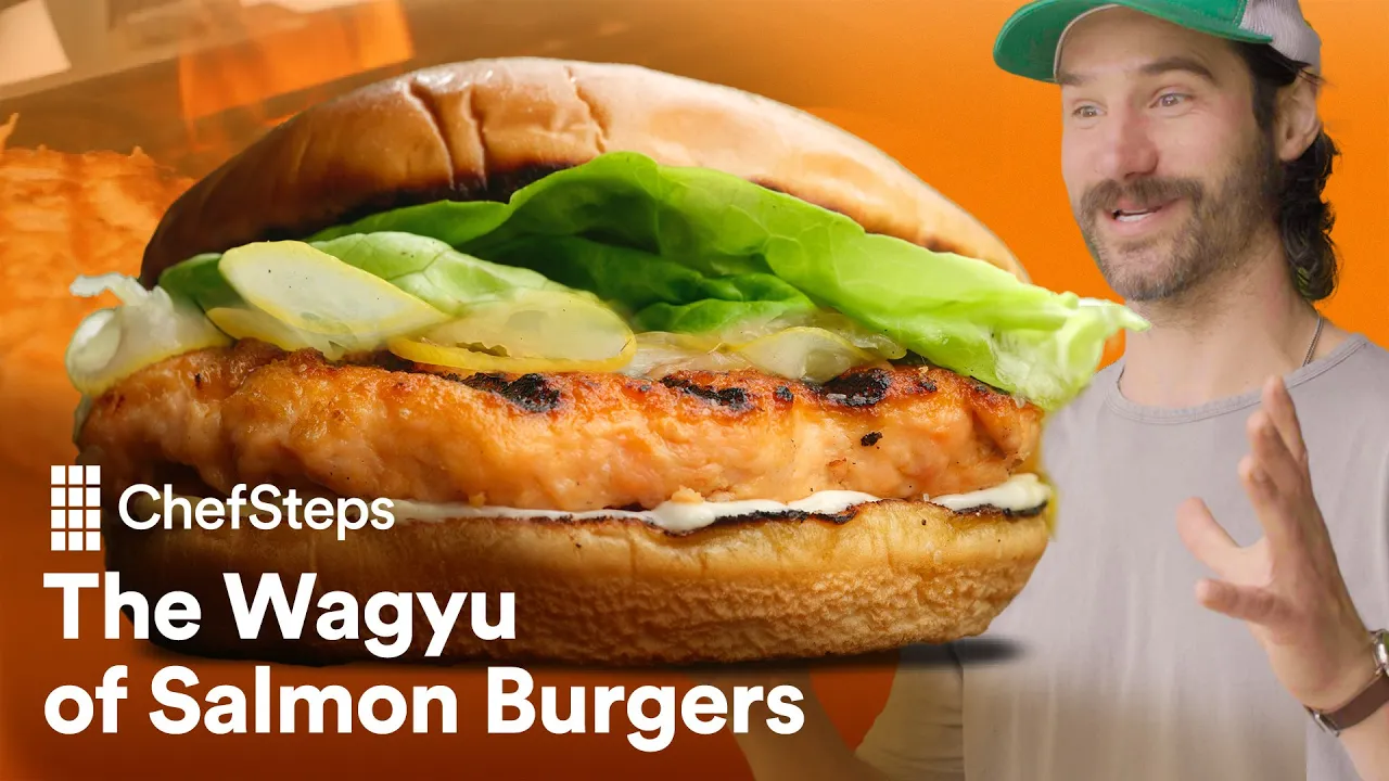 How to Make the Ultimate Salmon Burger   ChefSteps