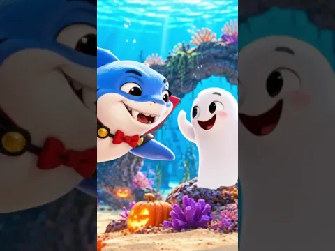 Halloween Shark #kidsshorts