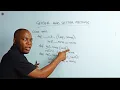 Understanding Getter and Setter Methods in Python