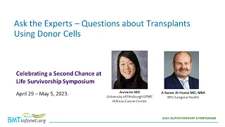 Ask the Experts Questions about Transplants Using Donor Cells