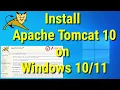 How to Install Apache Tomcat 10 Web Server On Windows
