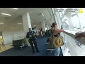 Tiffany Gomas crazy plane lady storms off American Airlines flight in new bodycam