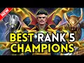 BEST Champions to RANK 5 for Each Class RANKED - August 2026 MCOC