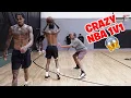Jordan Clarkson Aaron Gordon and Darius Bazely GET S INTENSE IN NBA 1V1