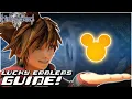Kingdom Hearts 3 - COMPLETE GUIDE All 90 Lucky Emblems Hidden Mickeys