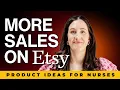 Nurse Niche Bestselling Etsy Digital Product Ideas