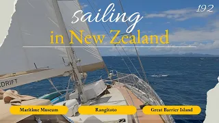 Sailing to Rangitoto, Great Barrier Island and Maritime Museum Ep192