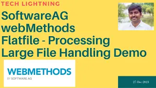 SoftwareAG webMethods Large Flat file Handling recordWithNoID Processing Large Flat file in wM