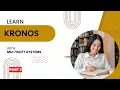 KRONOS Training - Overview