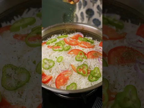 Paneer Bhurji Rice and Cucumber Raita💚✨