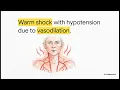 Distributive Shock NCLEX - Warm Skin Stable Patient