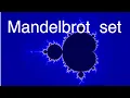 Draw the Mandelbrot set with Python