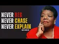 Download Lagu NEVER Chase, NEVER Beg, NEVER Explain – YOUR SILENCE BECOME YOUR SUPERPOWER | MAYA ANGELOU