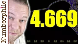 The Feigenbaum Constant 4 669 - Numberphile