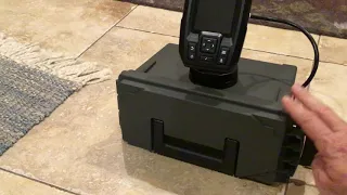 Trip to Walmart results in DIY portable Garmin Striker 4 fish finder